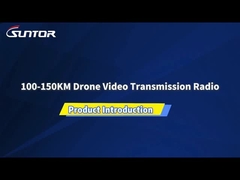 100-150KM Drone Video Transmission Radio Εισαγωγή του προϊόντος