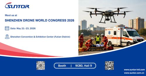 Latest company news about Η SUNTOR θα εκθέσει στο Παγκόσμιο Συνέδριο Drone του Shenzhen 2026