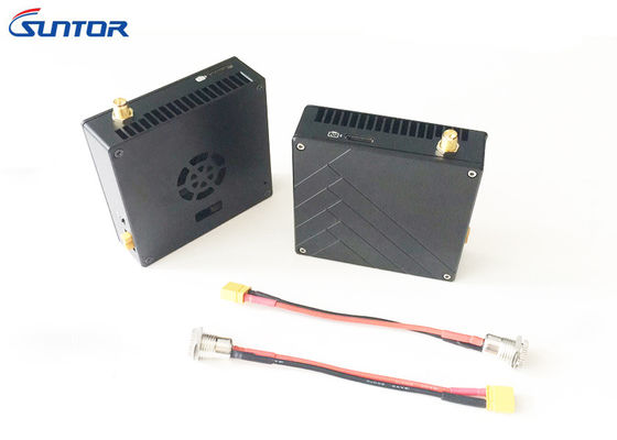 C50HPT 50km LOS UAV HD 1080P Drone Video Transmitter Δίδυμο σύστημα επικοινωνίας δεδομένων
