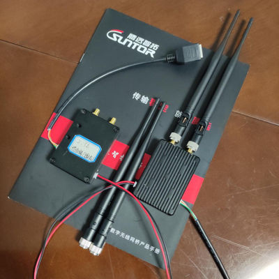 Χαρτογράφηση 1.4GHz 2 Watt 10km τηλεοπτική συσκευή αποστολής σημάτων κηφήνων